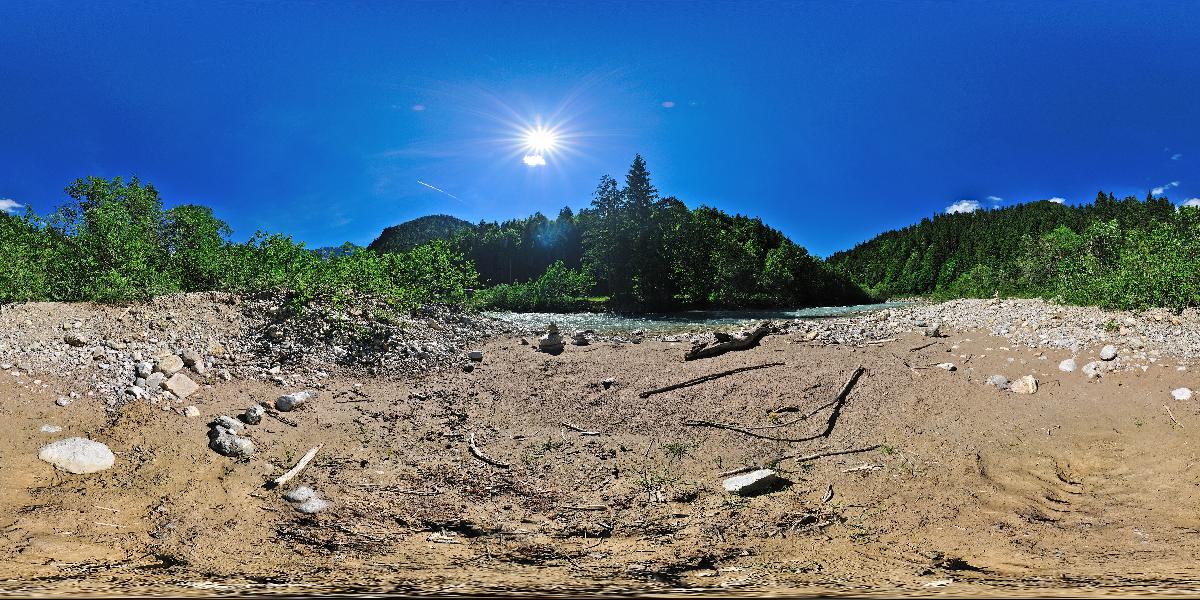 am Rißbach bei Hinterriß (Foto: © Werner Pietschmann)