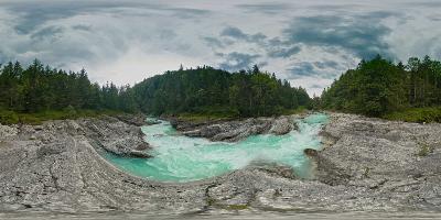 Rißbachschlucht bei Hinterriß