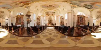 Klosterkirche St. Dionysius und Juliane in Kloster Schäftlarn