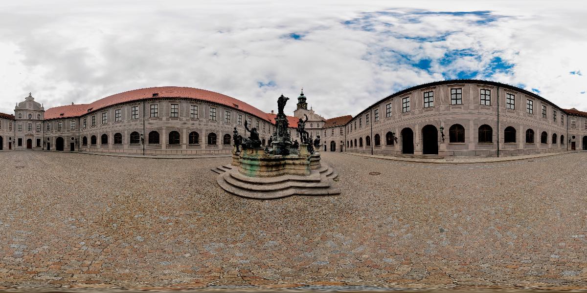 Brunnenhof der Residenz in München (Foto: © Werner Pietschmann)