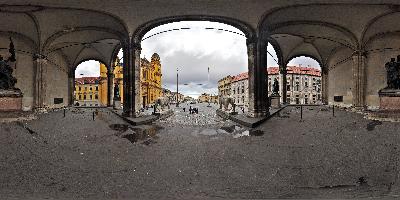 Feldherrnhalle am Odeonsplatz in München