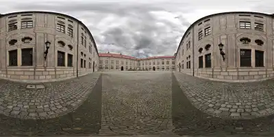 Kaiserhof der Residenz in München