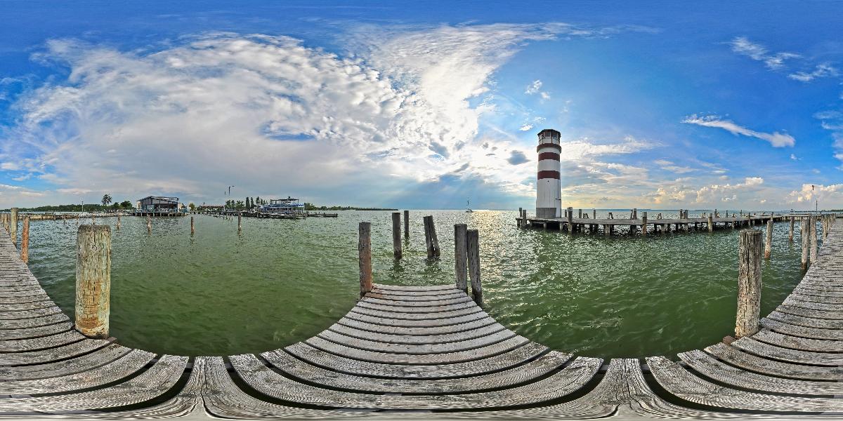 Leuchtturm in Podersdorf am Neusiedler See (Foto: © Werner Pietschmann)