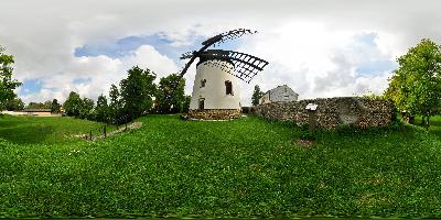 Windmühle in Podersdorf am See