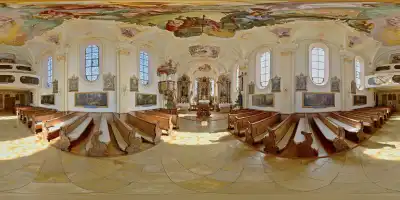 Wallfahrtskirche St. Marinus und Anianus in Wilparting am Irschenberg