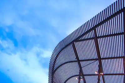 Dach des Zentralen Omnibusbahnhofs (ZOB) in München