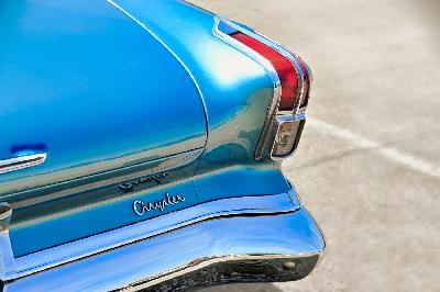 Foto: Werner Pietschmann Hechdetail eines 1962 Chrysler Saratoga
