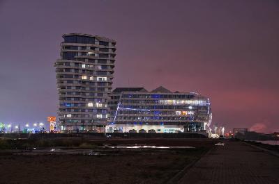 Foto: Werner Pietschmann Unilever- und Marco Polo-Haus in der Hafencity Hamburg