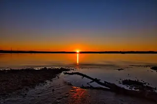 Sonnenuntergang am Starnberger See