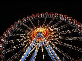 Oktoberfest in München, fotografiert von Werner Pietschmann